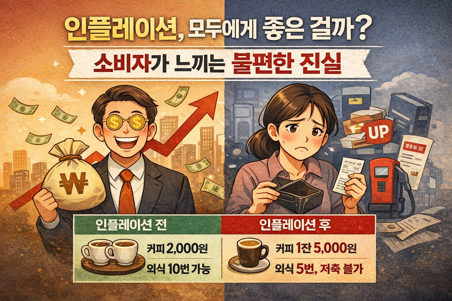 인플레이션, 모두에게 좋은 걸까?