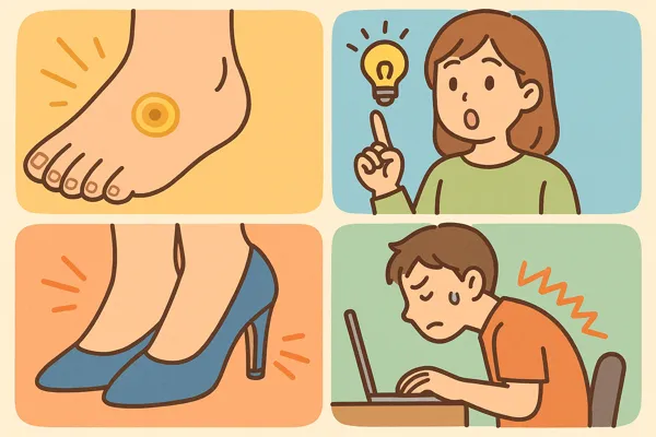 티눈이 생기는 이유와 잘못된 생활습관13