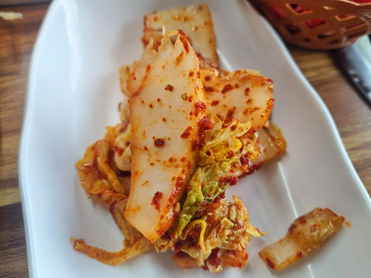 겉절이김치