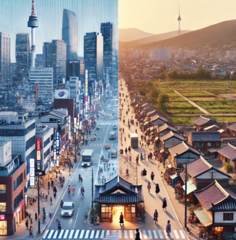 서울vs지방 관련 사진