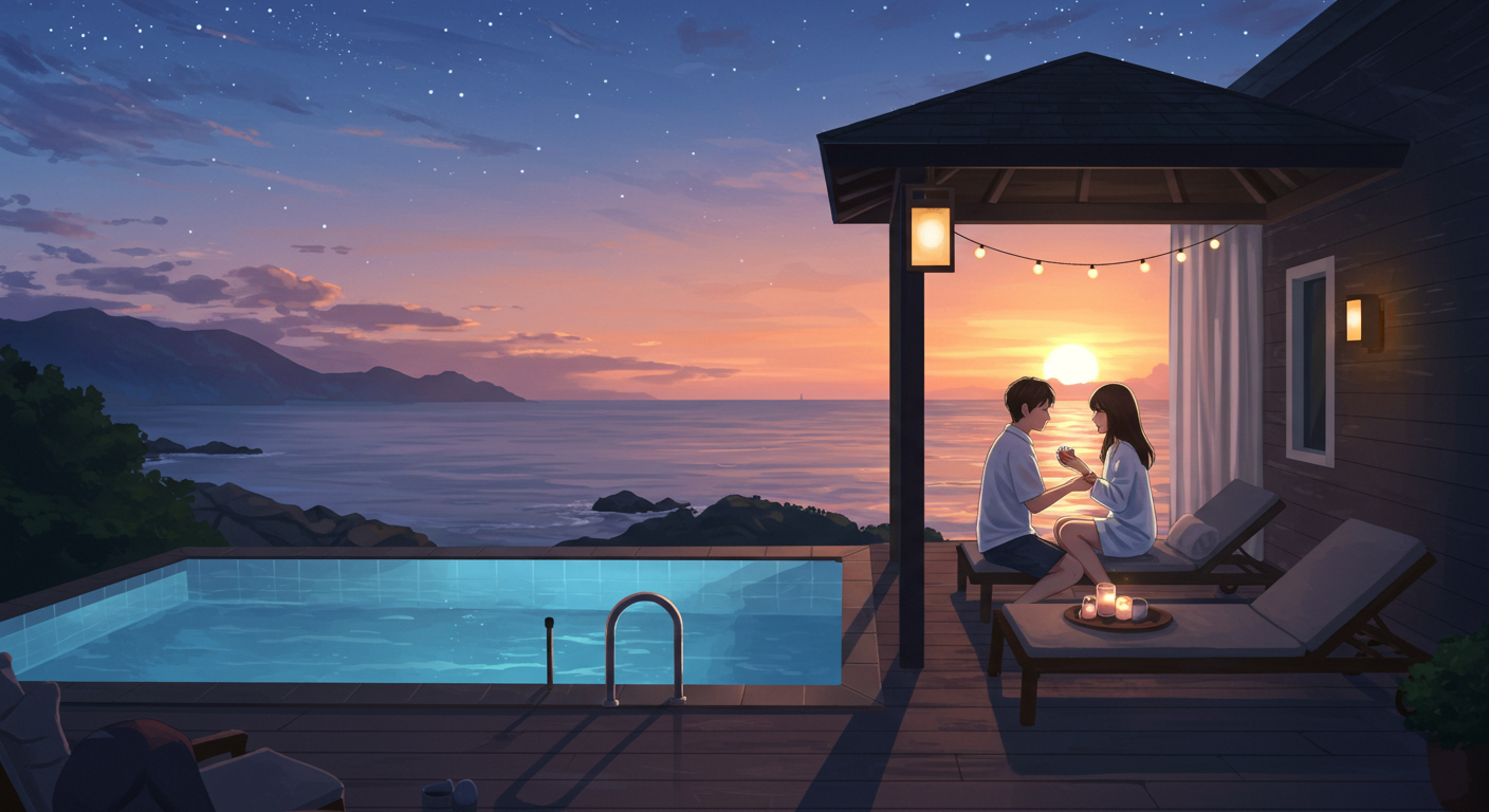 커플 감성형 풀빌라