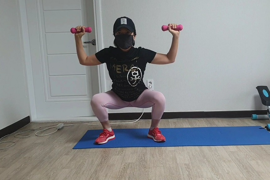 스쿼트 자세