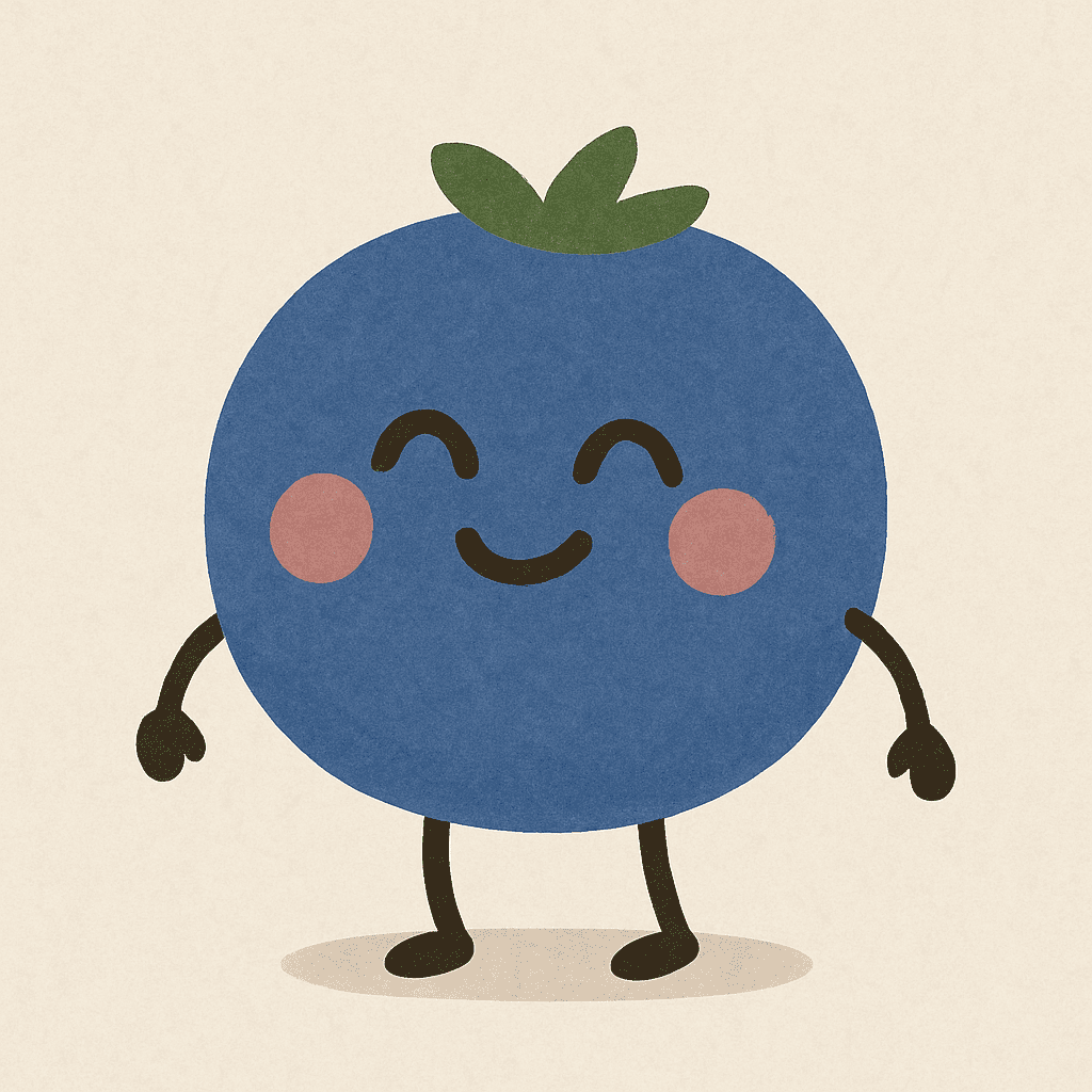 시니어 간식 추천 플레인 요거트, 블루베리