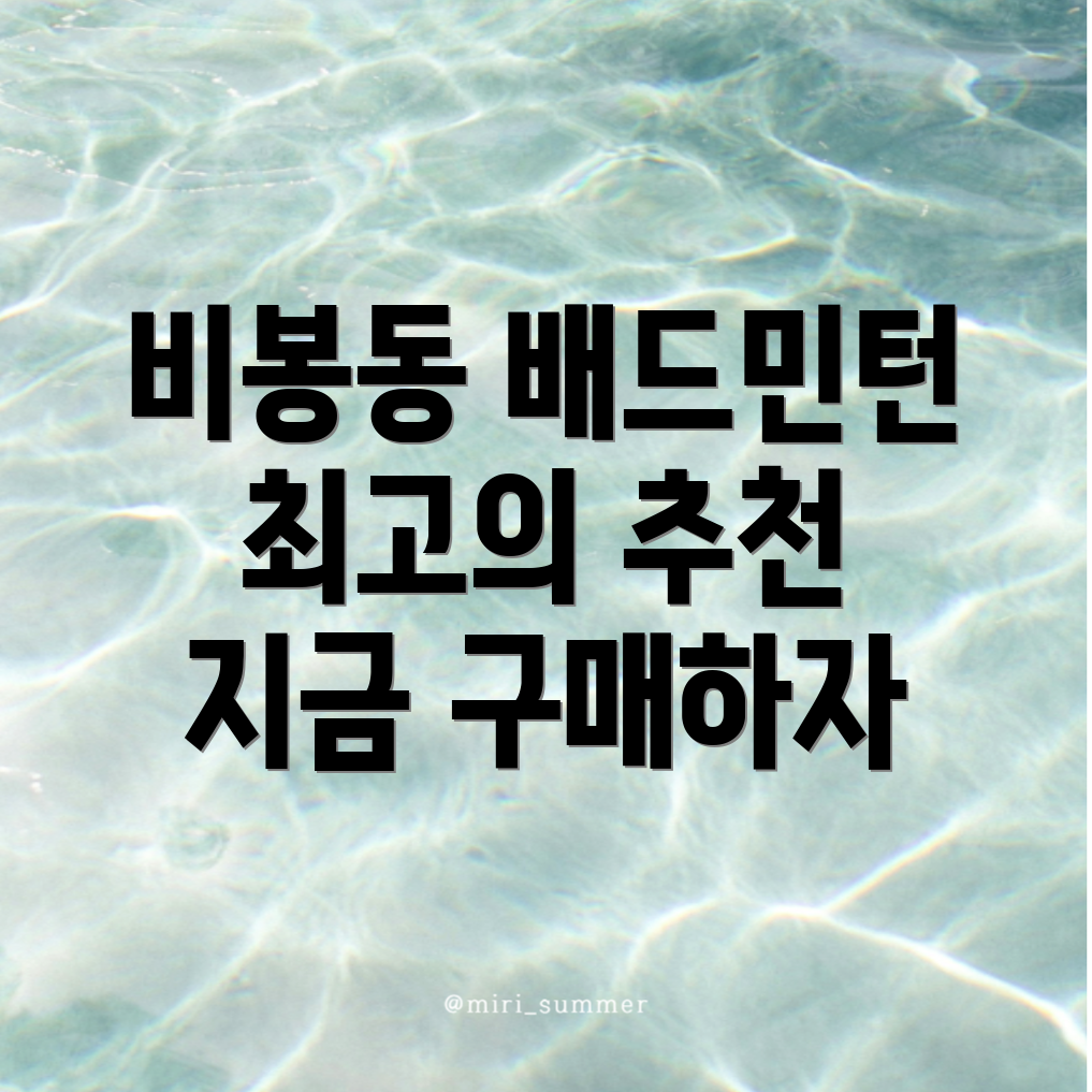 배드민턴화