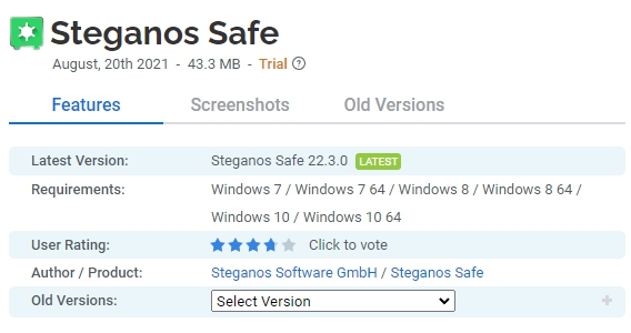 Steganos-Safe