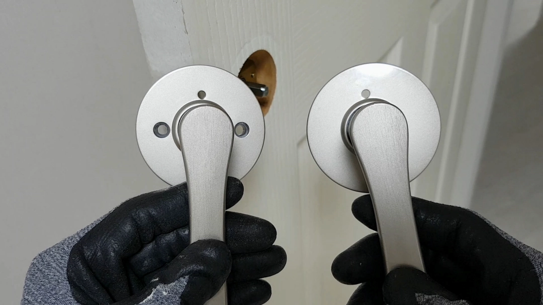 방문 손잡이 구분 방법