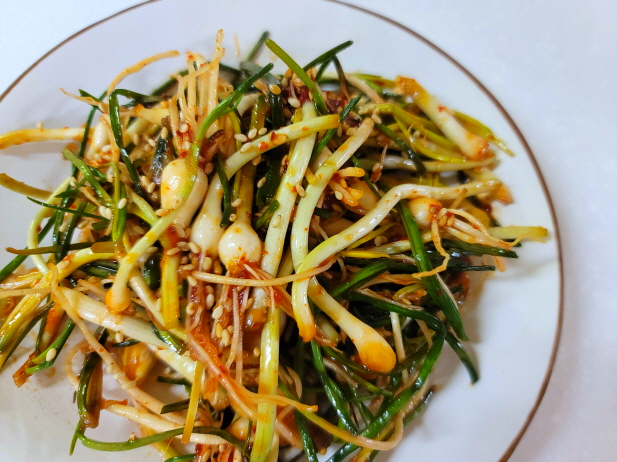 달래무침 만드는 법