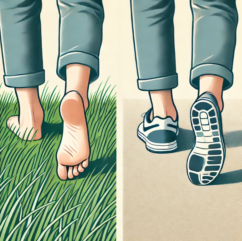맨발걷기의 좋은점