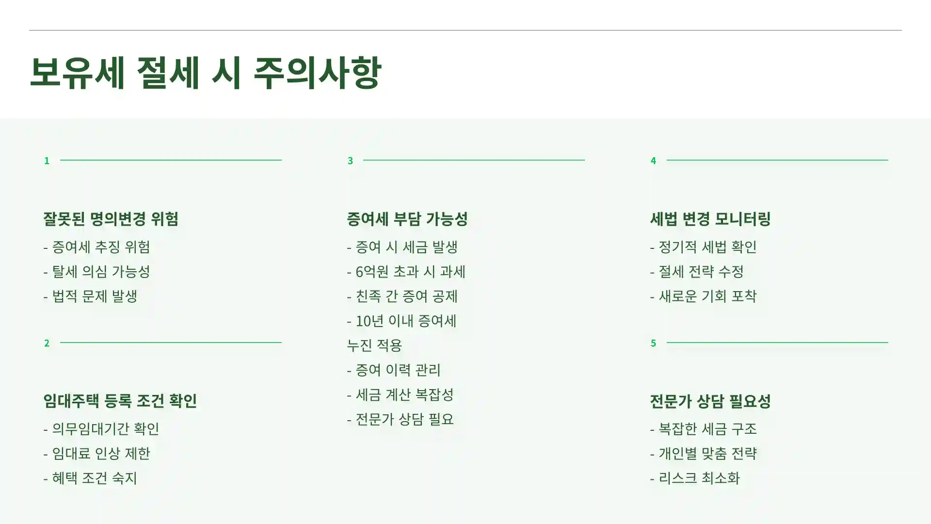 1가구 2주택 보유세