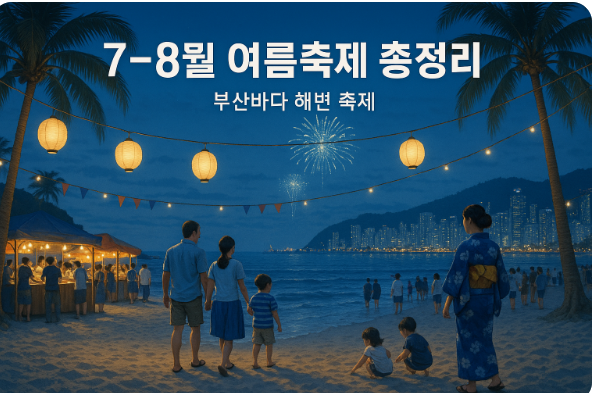 여름축제 정리 관련이미지