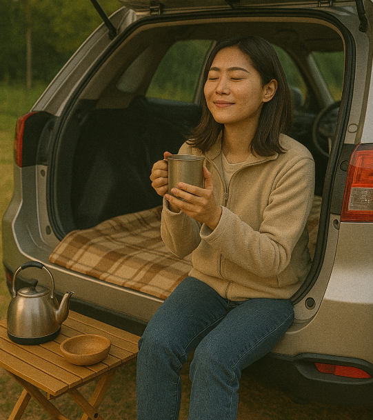 차박 입문자 여성 운전자 필수 가이드 (차박, 여성 운전자, 초보 캠핑) 관련 이미지 사진