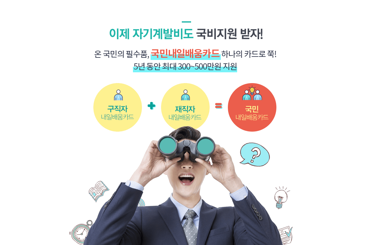 자격증 취득 강좌 국민내일배움카드 활용