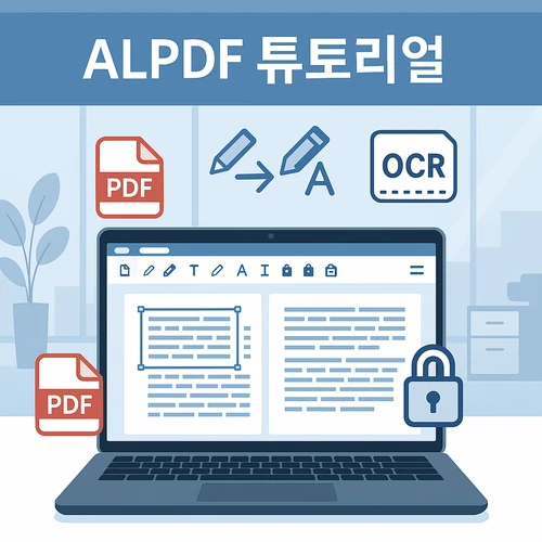ALPDF PDF 편집 프로그램 다운로드 및 사용 가이드 썸네일 이미지