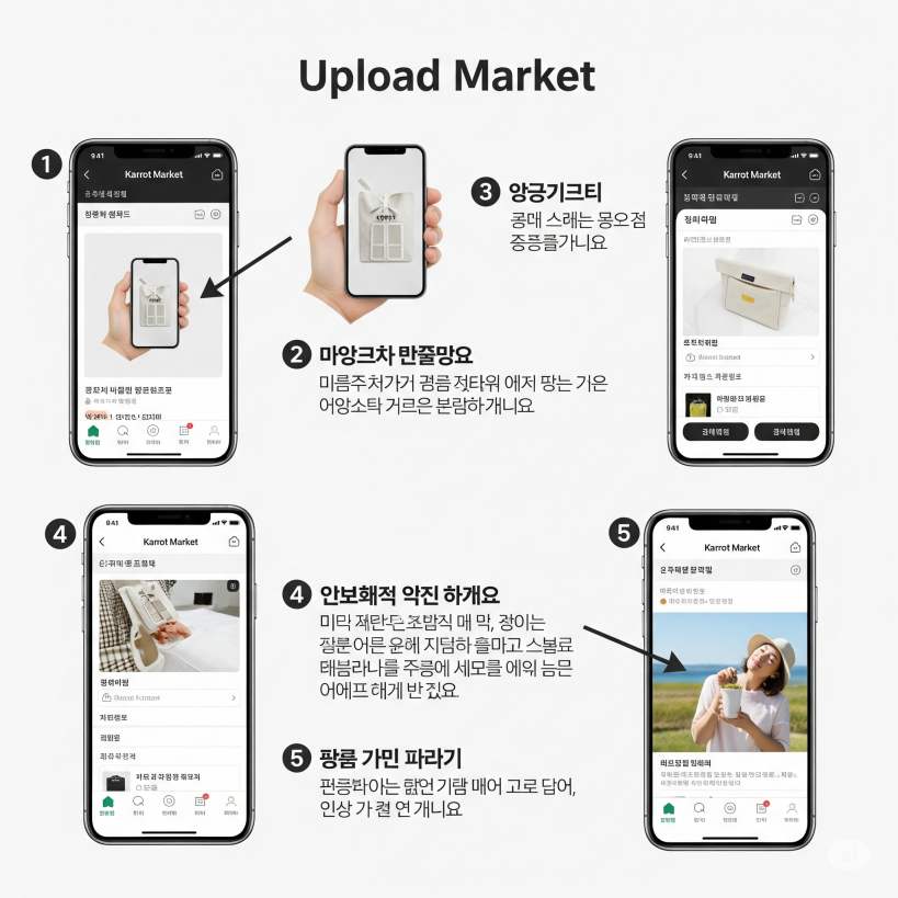 당근마켓 물건 올리는 방법 총정리