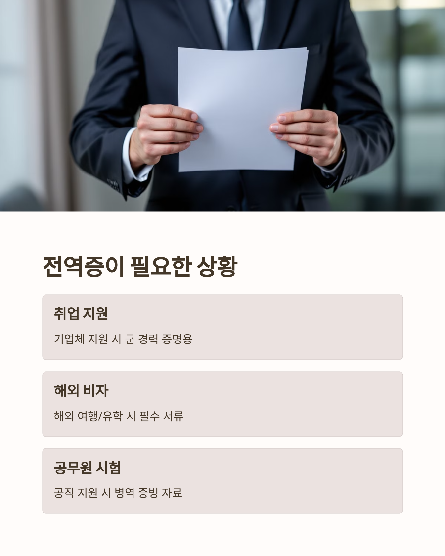 전역증 재발급, 왜 필요할까?