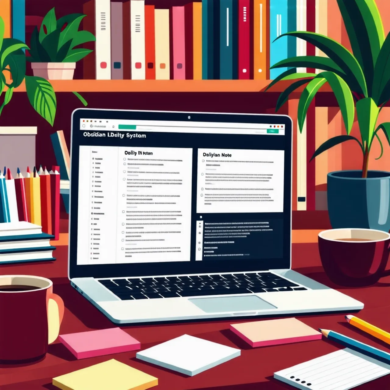 옵시디언 데일리 노트