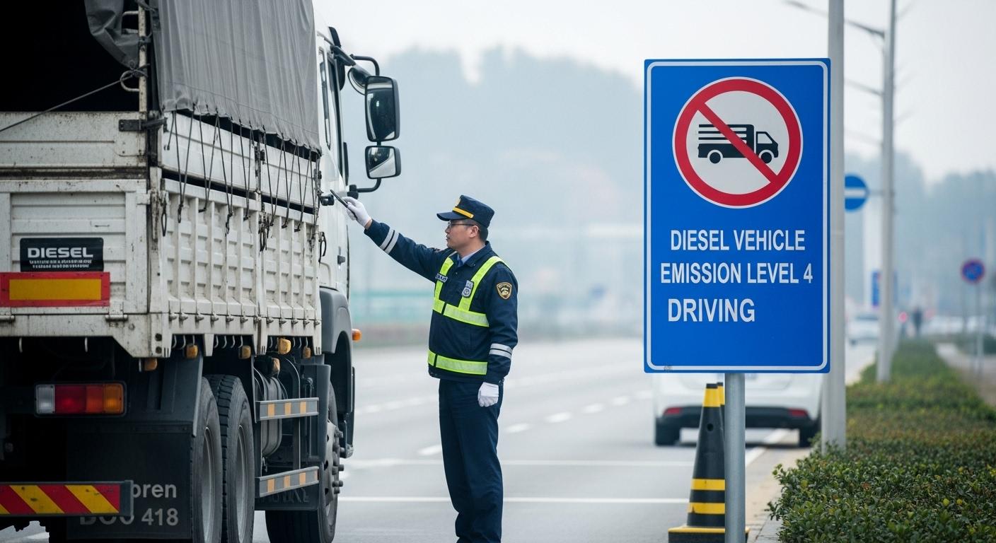 경유차 배출가스 4등급 운행제한