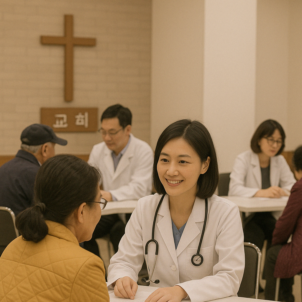 의료 사각지대 해소! 매주 정기 무료 진료하는 교회