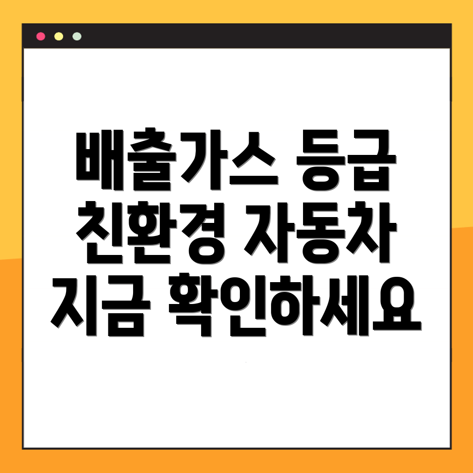 자동차 배출가스 등급제