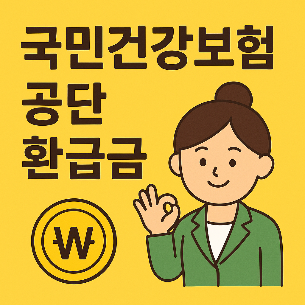 국민건강보험공단 환급금 조회