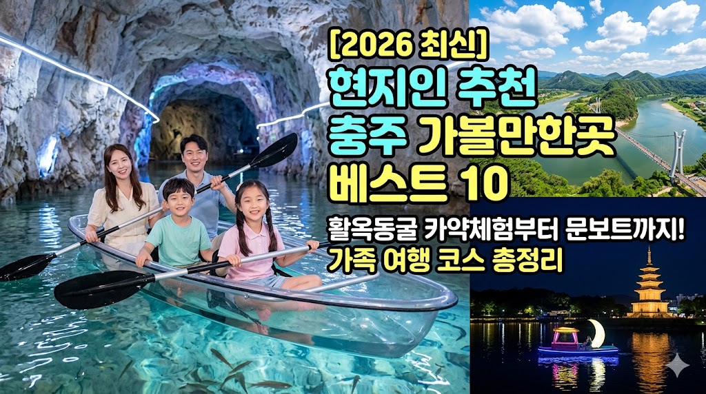 충주 가볼만한곳 베스트10