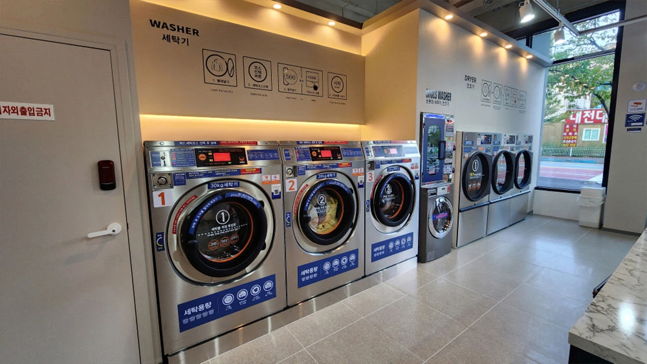 빨래방 대형세탁기 대형건조기