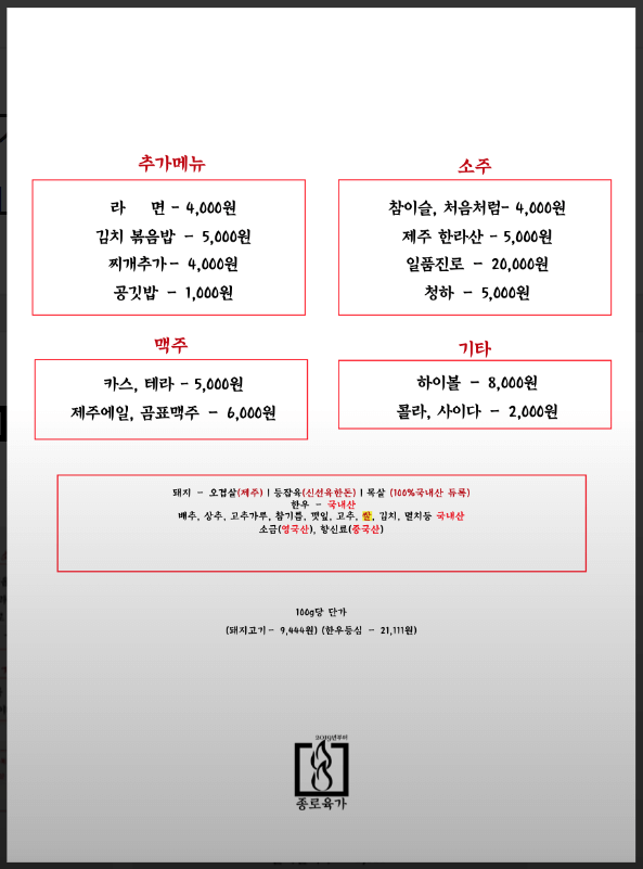 생방송 오늘저녁 오겹살구이