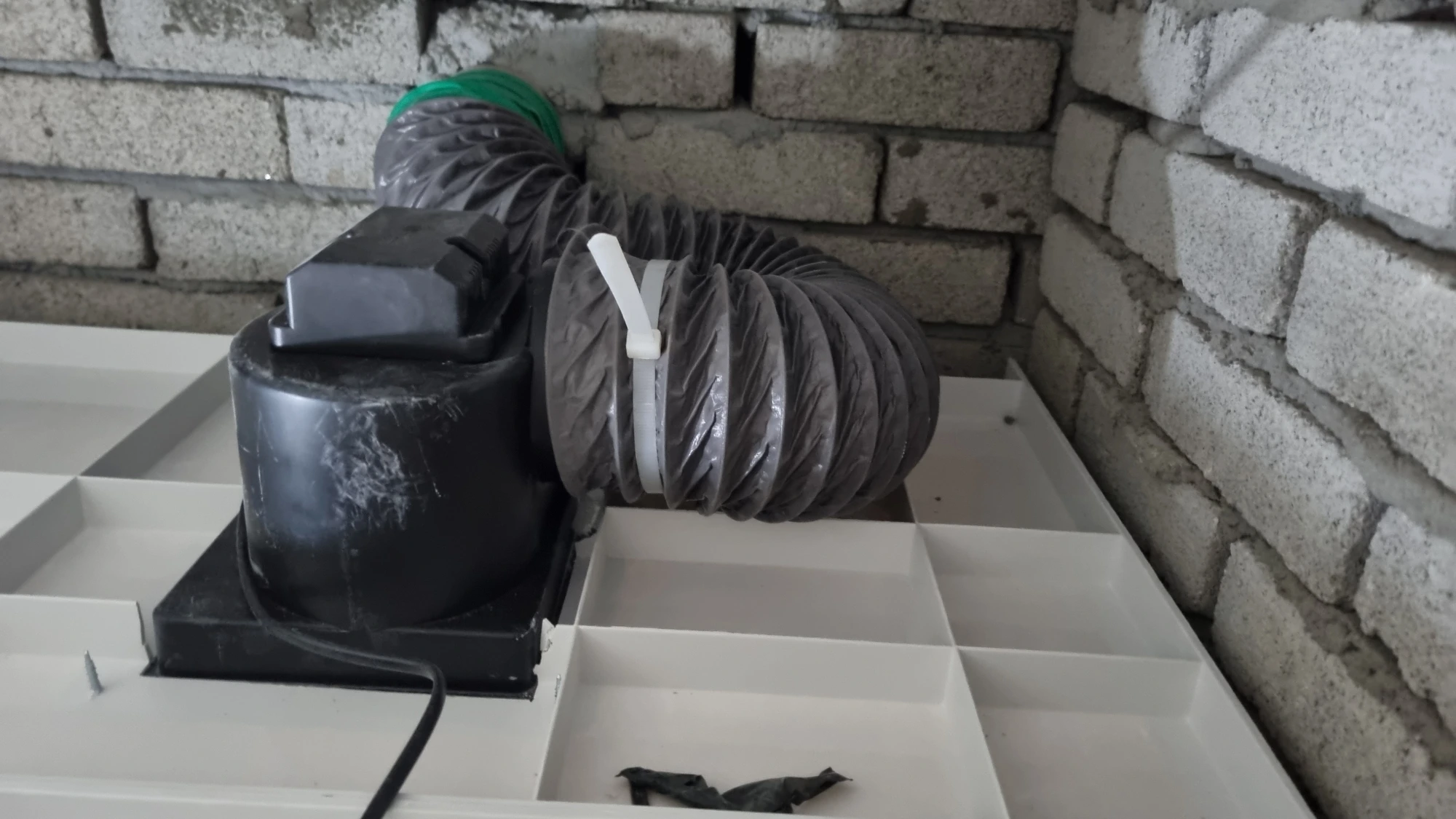 댐퍼 일체형 환풍기