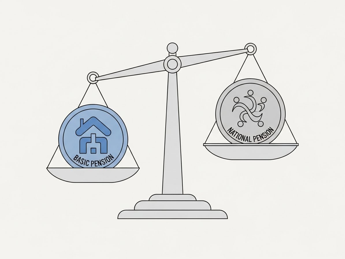 국민연금 기초연금 중복