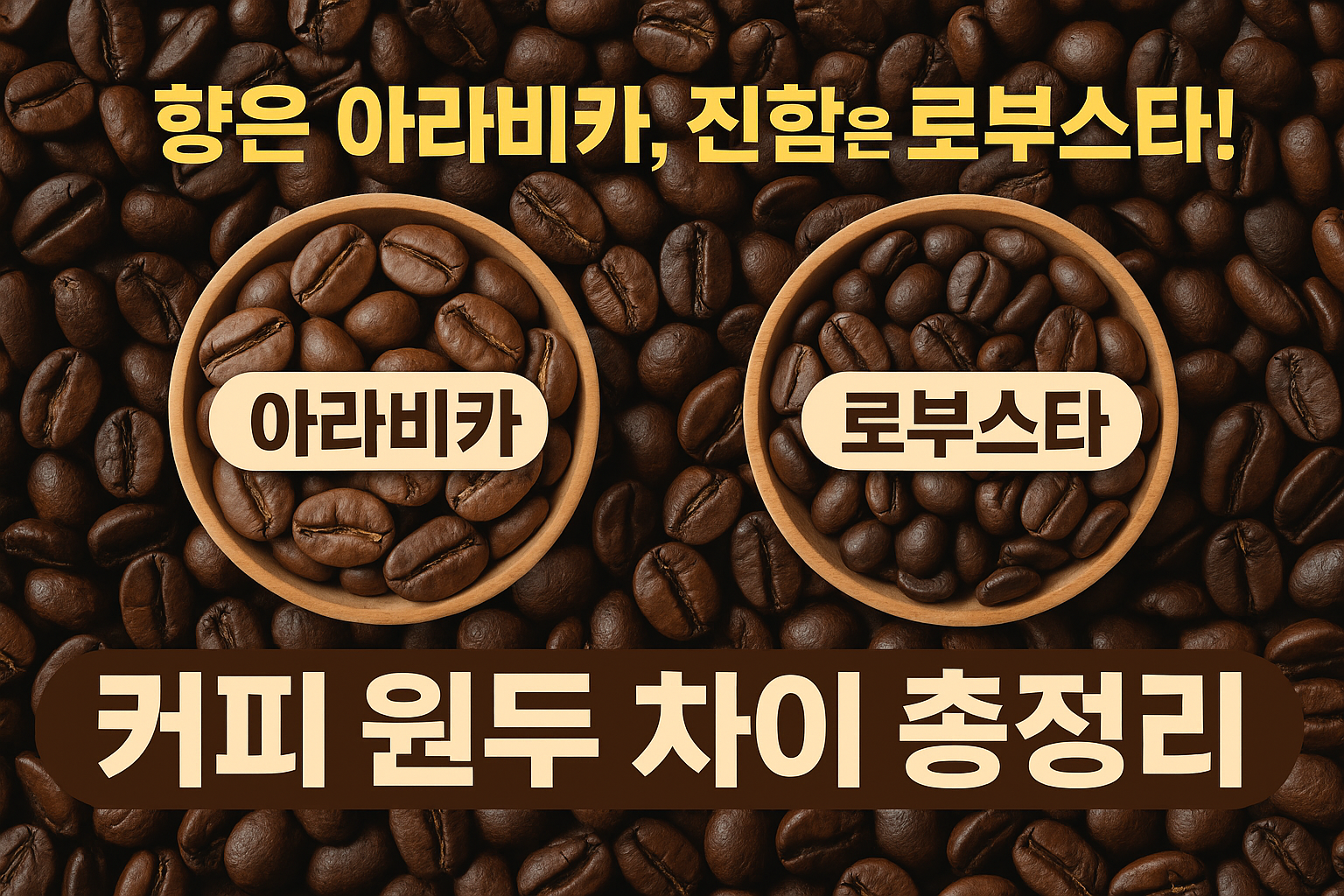 아라비카 vs 로부스타