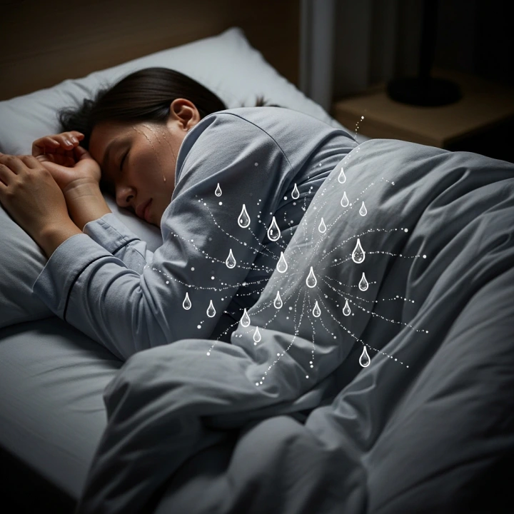 잠옷 세탁 주기 관리는 땀과 각질로 인한 미생물 증식을 막기 위해 필수적입니다.