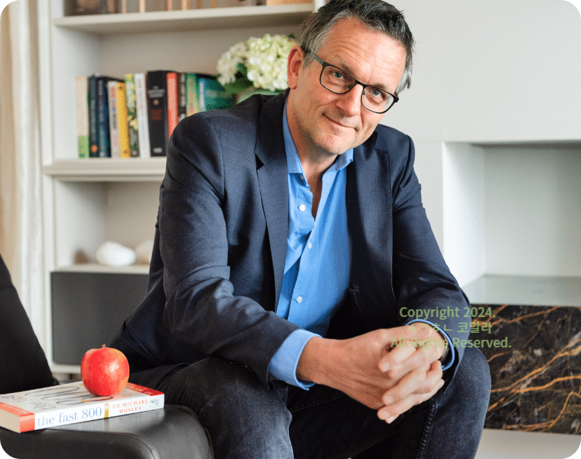 모슬리 박사 출처 공식홈페이지
간헐적 단식법 저술 보급