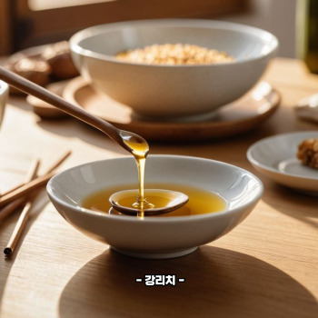 공복에 참기름 한스푼