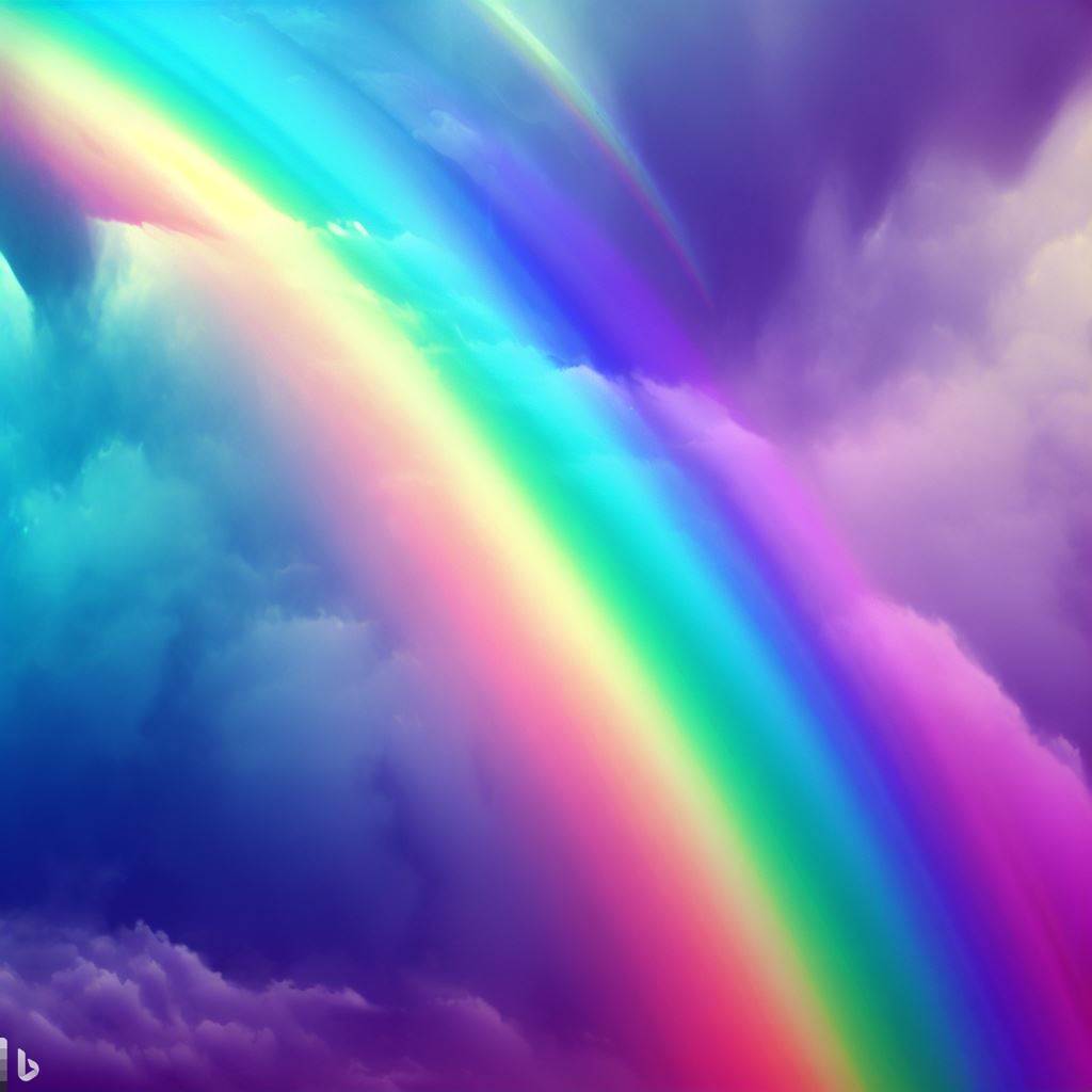 무지개 이미지