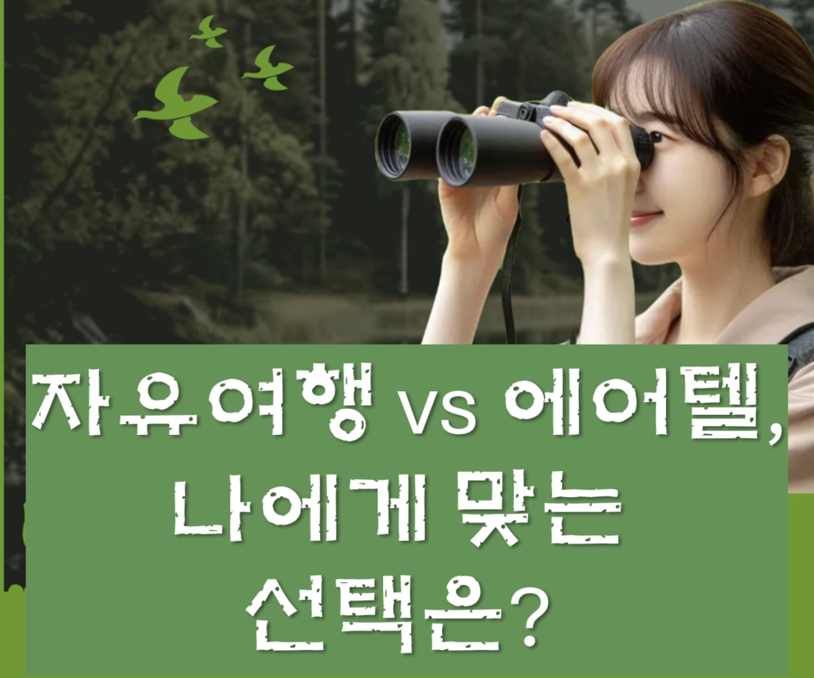 자유여행 vs 에어텔, 비용 절약과 만족도 높이는 결정 기준