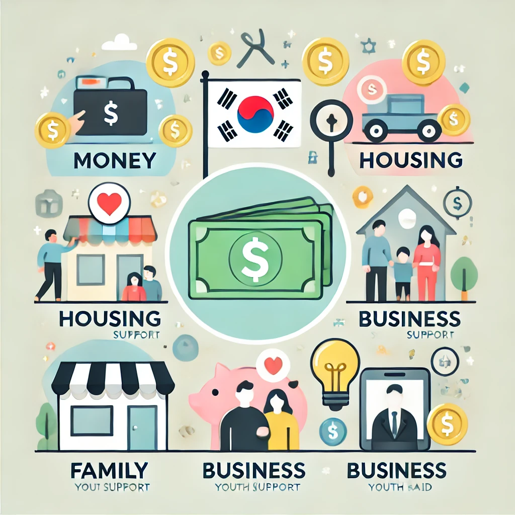 2024년 최신 정부 지원금 종류를 한눈에! 청년, 소상공인, 육아, 주거 등 꼭 챙겨야 할 정부 혜택과 신청 방법을 정리했습니다. 지금 바로 확인하고 지원금 놓치지 마세요!