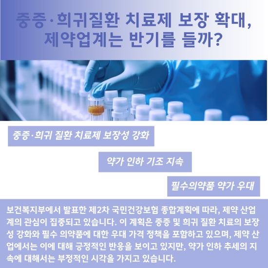중증&middot;희귀질환-치료제-보장-확대