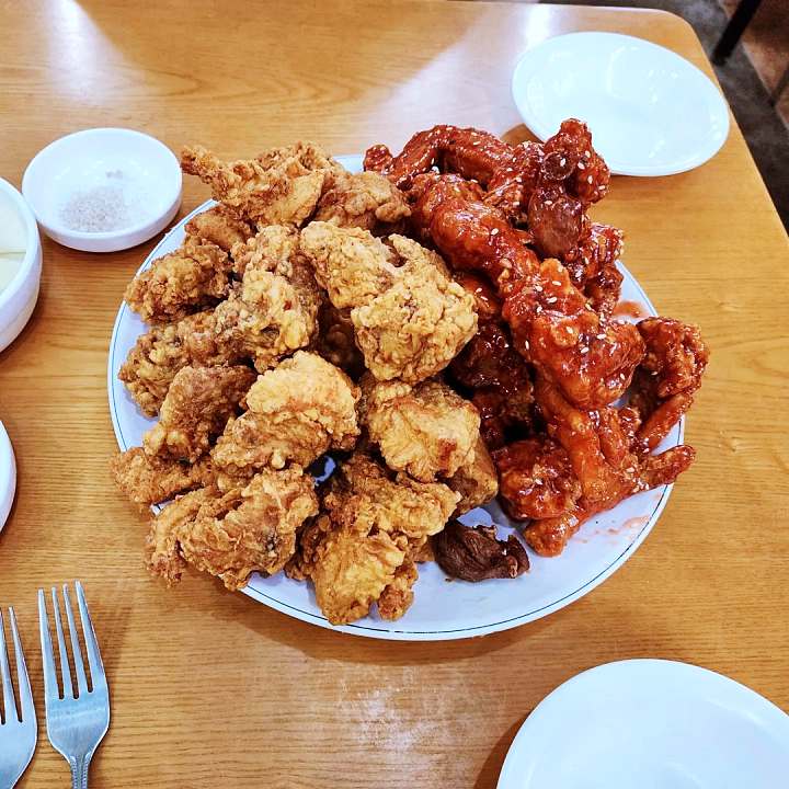 생생정보 후라이드 치킨 양념 통닭 닭강정 맛집