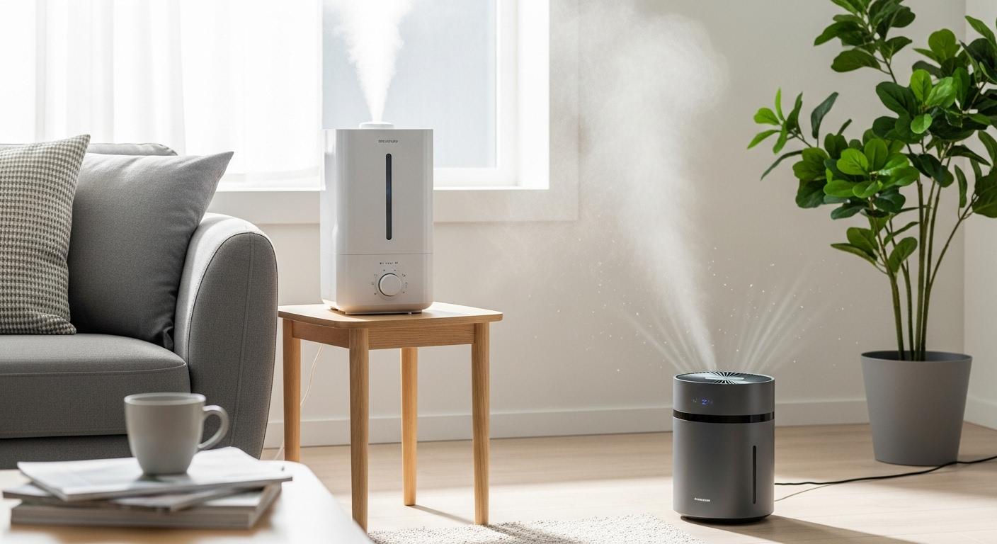 가습기 공기청정기 거리