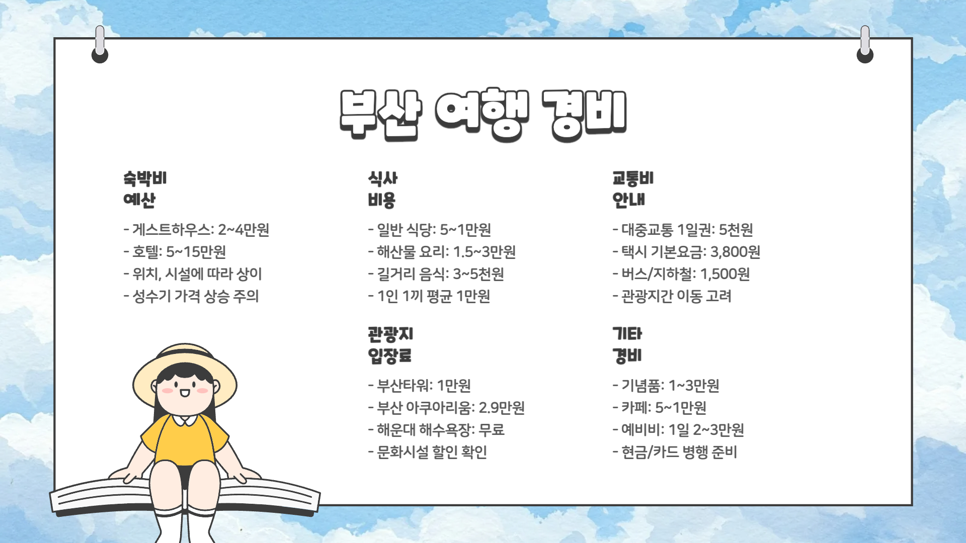 부산 여행 코스 추천 가볼만한 곳