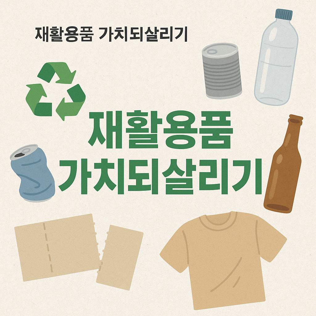 재활용품 가치되살리기
