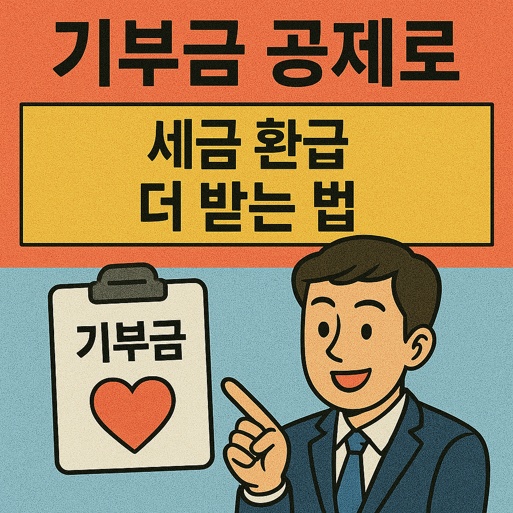 기부금 공제로 세금 환급 더 받는 법 관련사진
