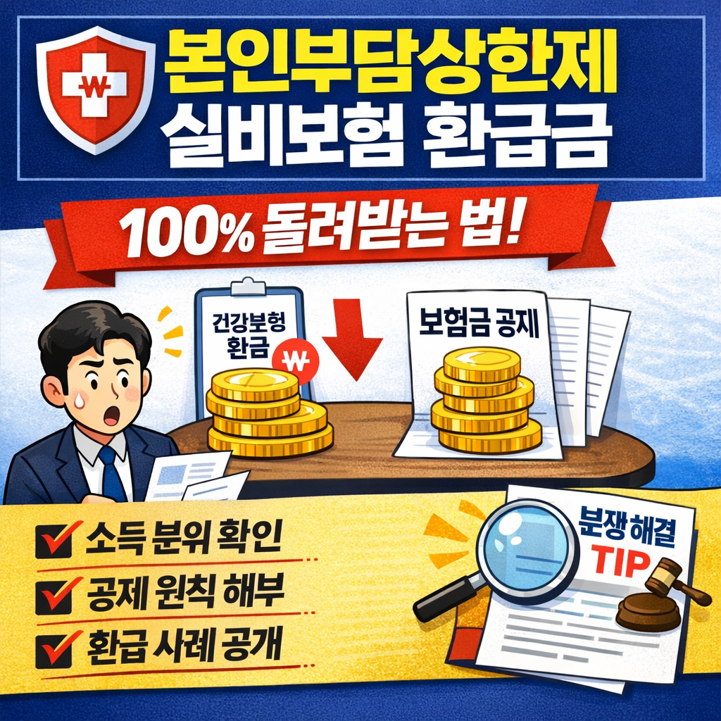 본인부담상한제 실비보험 환급금 완벽 가이드