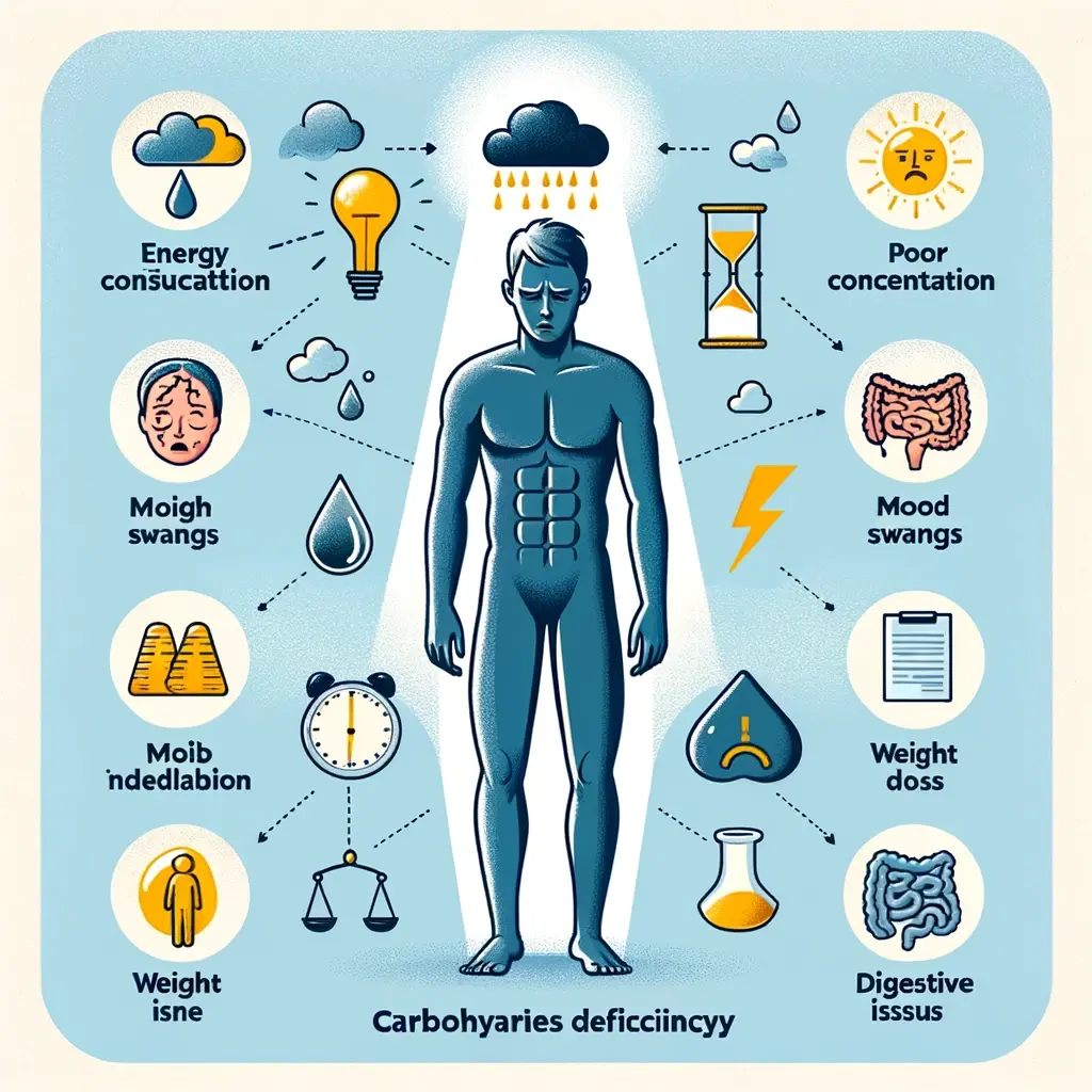 탄수화물이 부족하면 어떤 증상과 우리 몸에 무슨 일이 일어날까? 탄수화물은 우리 몸이 활동하는 데 필요한 주요 에너지원이에요. 우리가 평소에 먹는 밥, 빵, 과일 등에 많이 들어있죠. 하지만, 만약 충분한 탄수화물을 섭취하지 않으면, 우리 몸은 여러 가지 방식으로 반응할 수 있어요. 인체에 어떤 현상이 나타나는지 알아볼까요~~