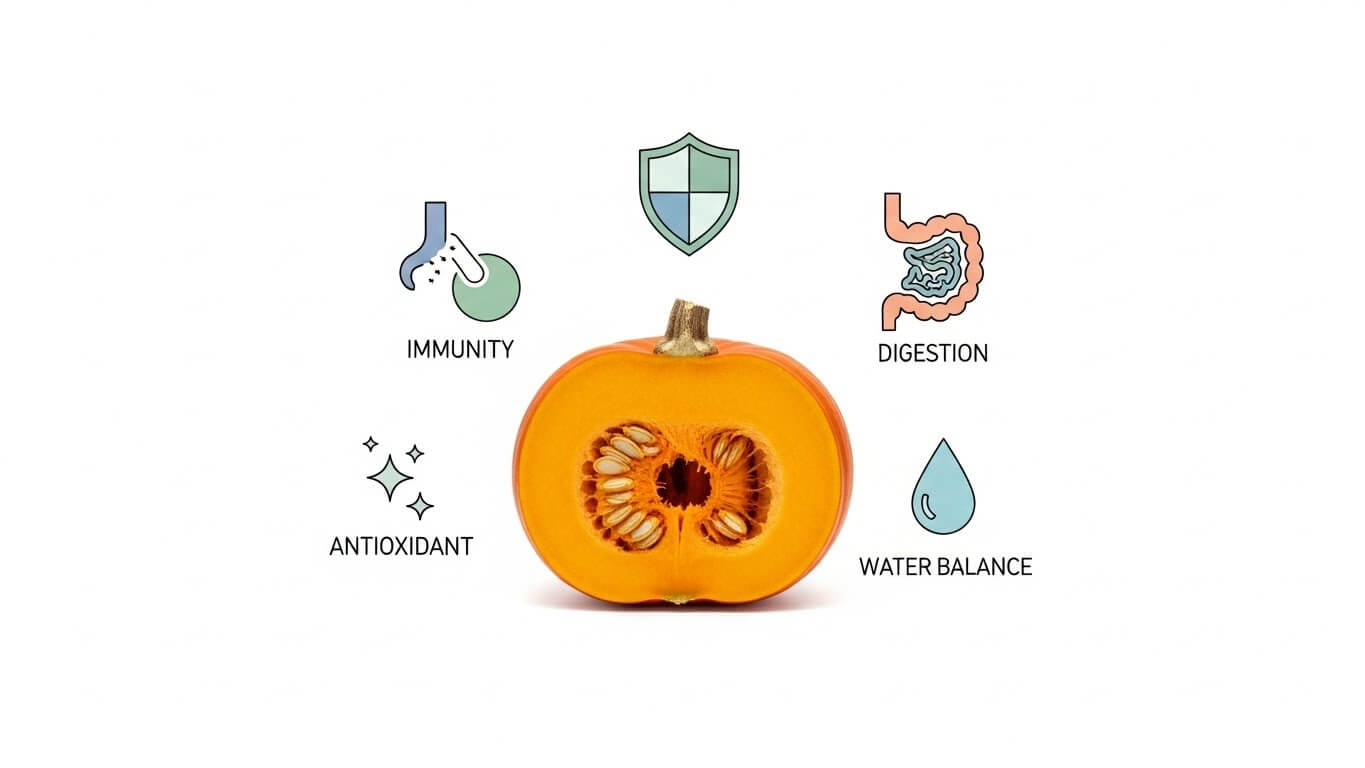 늙은호박 효능: 자연이 준 건강한 면역력