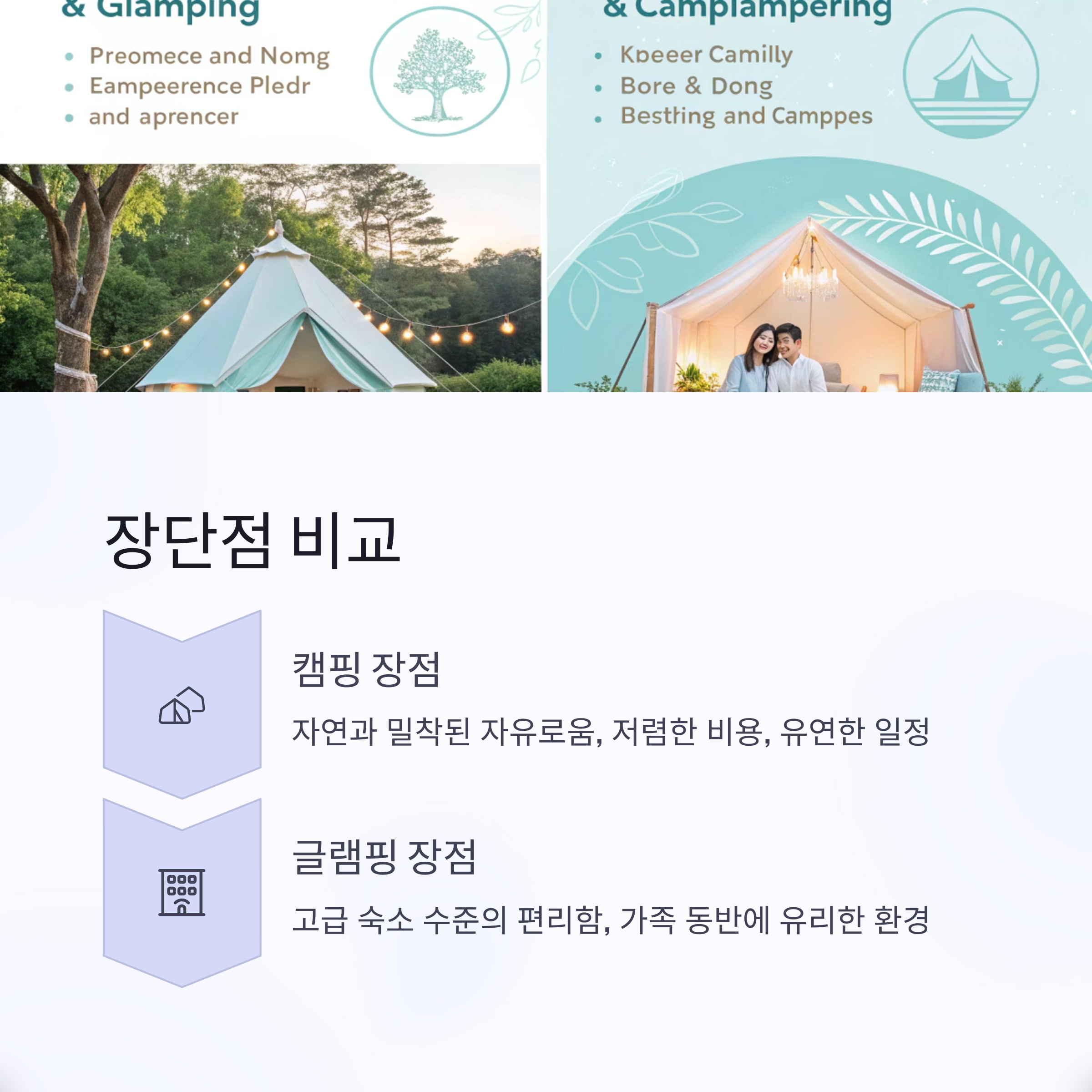장단점 비교