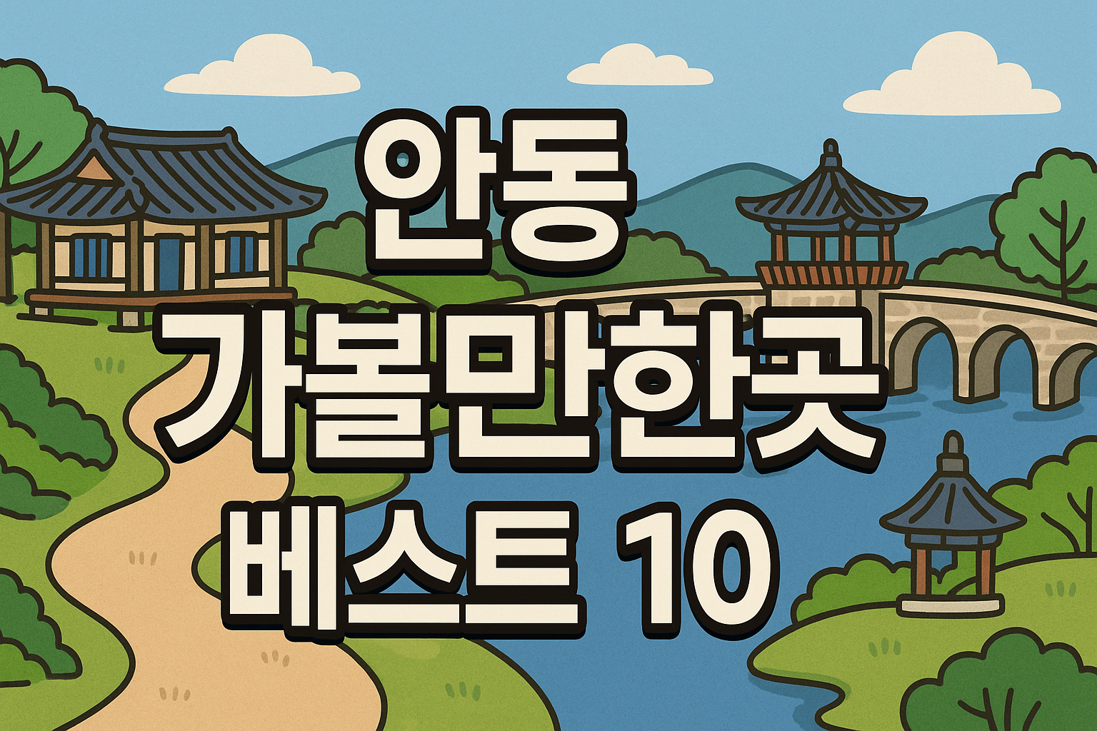 안동 가볼만한곳 베스트10