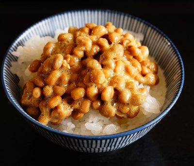 아시아 전통 발효식 낫토