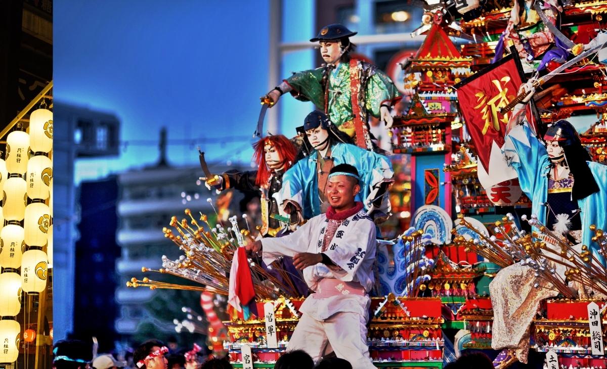 일본의 축제 마츠리 이미지