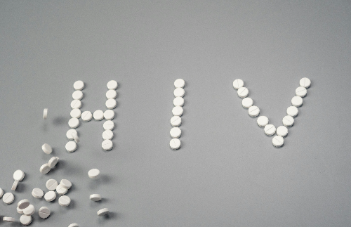 약으로 그려진hiv